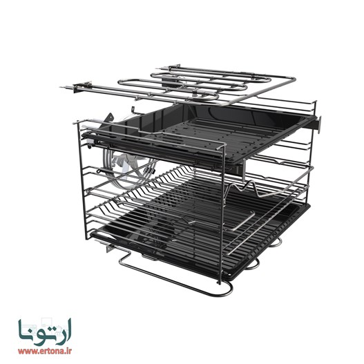 فر برقی و گازی بیمکث مدل MF0041E-G